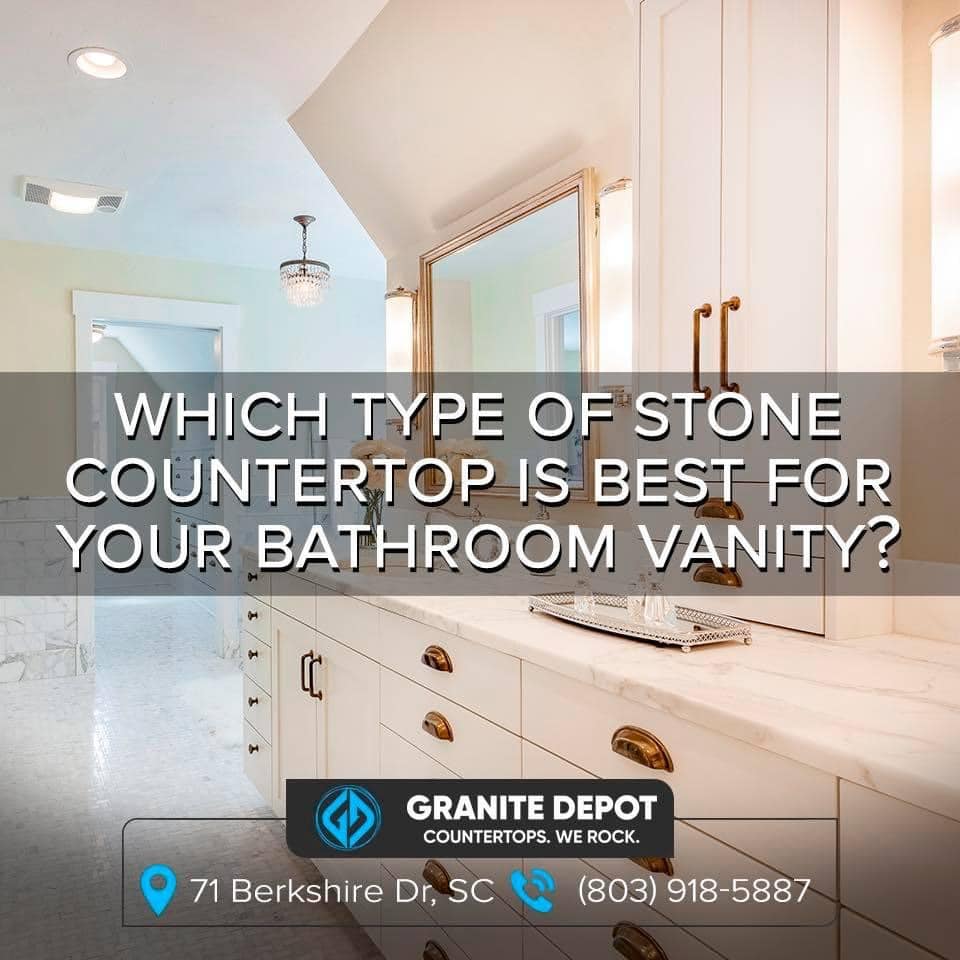 Which type of stone countertop is the best for your bathroom vanity?