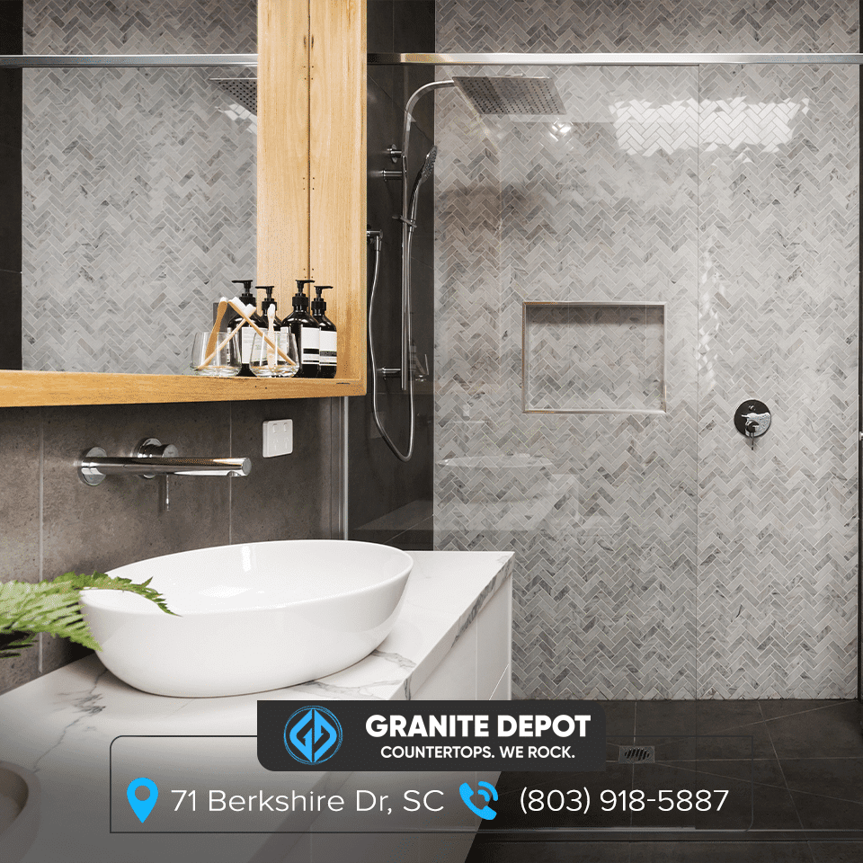 Discover the Timeless Elegance of Marble Countertops in Columbia for Your Bathroom Renovation