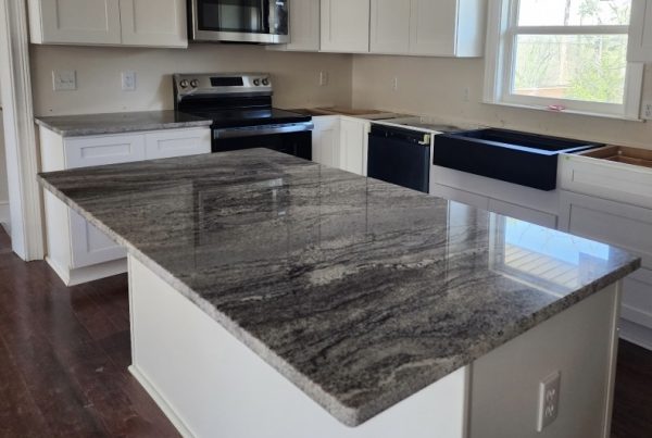 Viscount White Granite Countertops