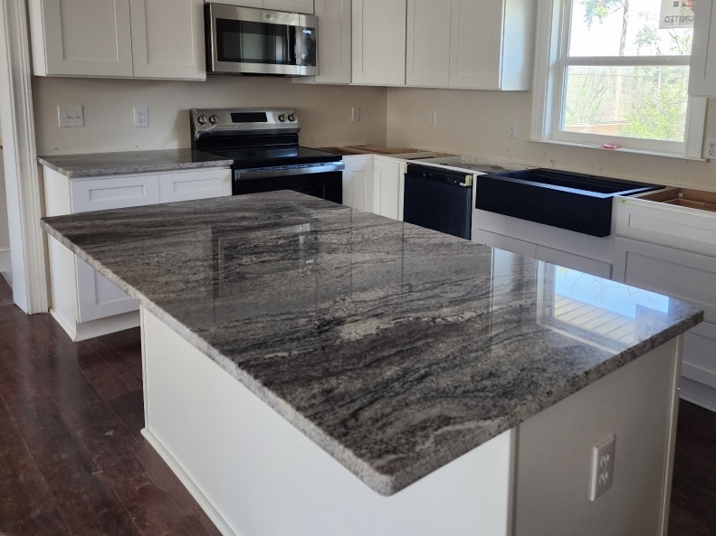 Viscount White Granite Countertops